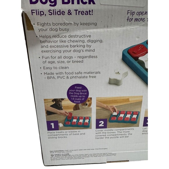 Dog Treat Puzzle‎ Outward Hound 20 Hidden Treat Compartments Skill Level 2 - Picture 10 of 12